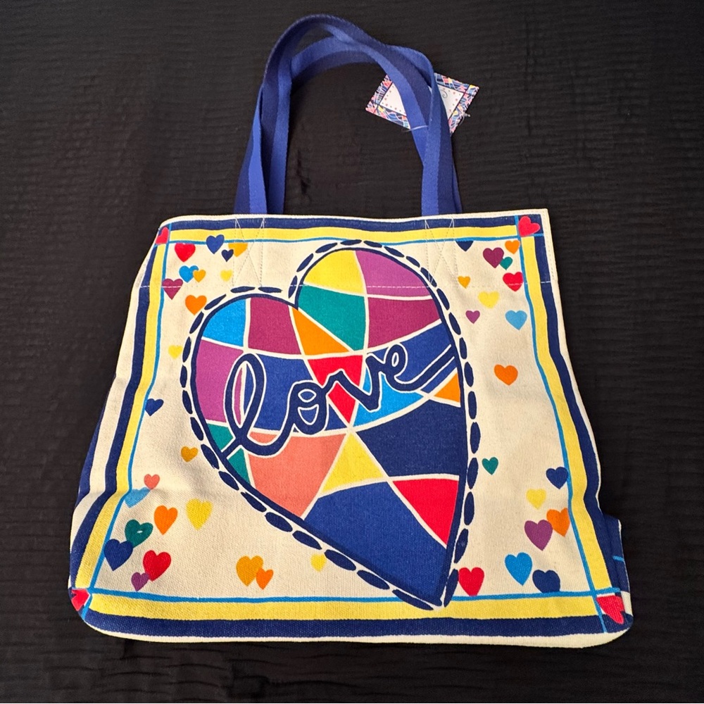 NEW! Brighton Cherished LOVE Carryall Tote Bag Satchel Britney Drumheller NWT!